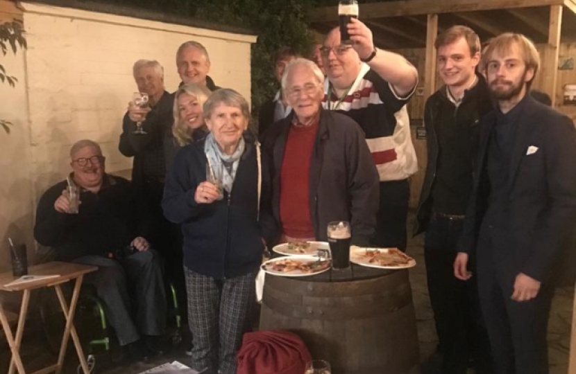 Sheffield Members at the Blue Ball Inn