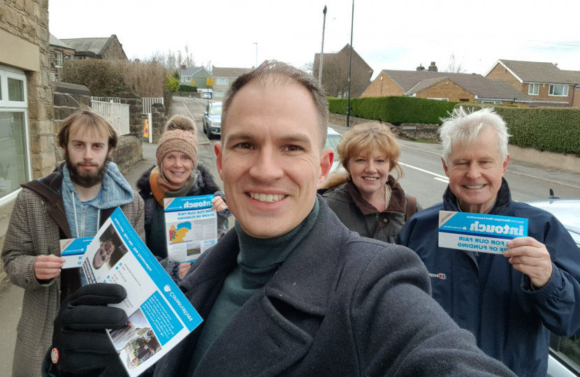 Volunteers out in Stannington Ward