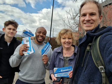 Campaigning in Stannington